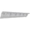 Ekena Millwork 5 1/4"H x 5 1/4"P x 7 1/2"F x 94 1/2"L Attica Acanthus Leaf Crown Moulding MLD05X05X07AT - alternate 2